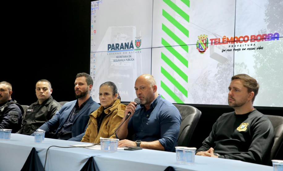 Secretário da Segurança reforça parceria com municípios em visitas a Telêmaco Borba e Ortigueira