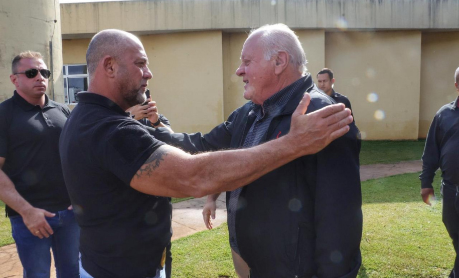 Secretário da Segurança visita Laranjeiras do Sul, Cantagalo e Pinhão