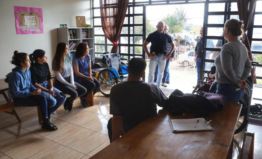 Secretário da Segurança visita Laranjeiras do Sul, Cantagalo e Pinhão