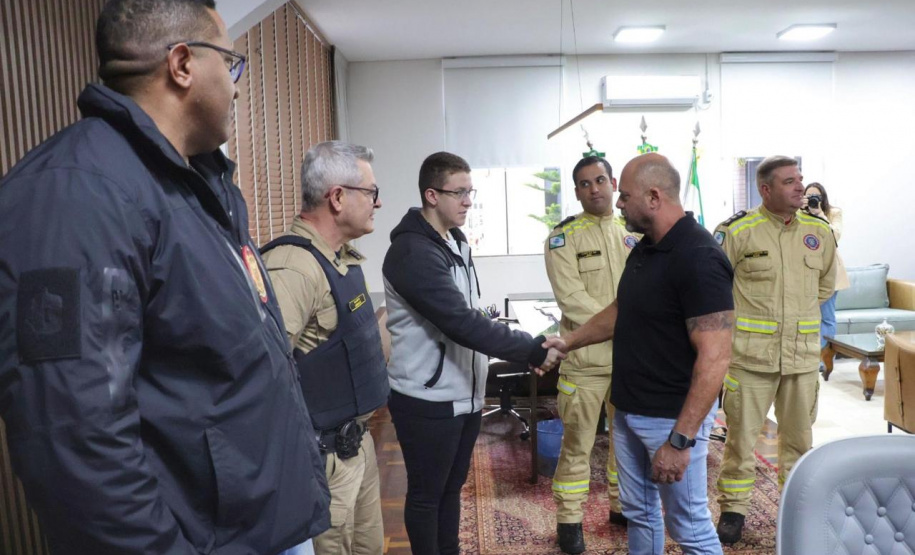 Secretário da Segurança visita Laranjeiras do Sul, Cantagalo e Pinhão