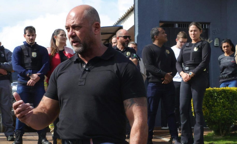 Secretário da Segurança visita Laranjeiras do Sul, Cantagalo e Pinhão