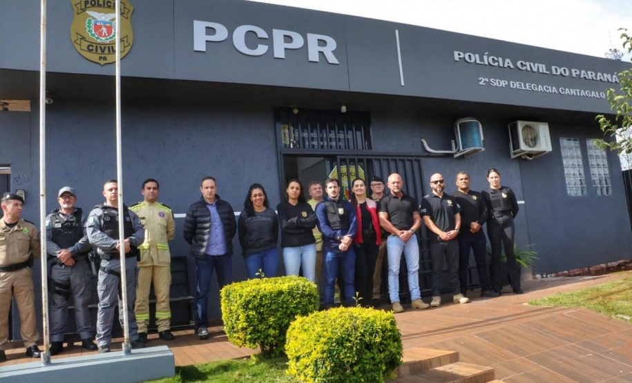 Secretário da Segurança visita Laranjeiras do Sul, Cantagalo e Pinhão