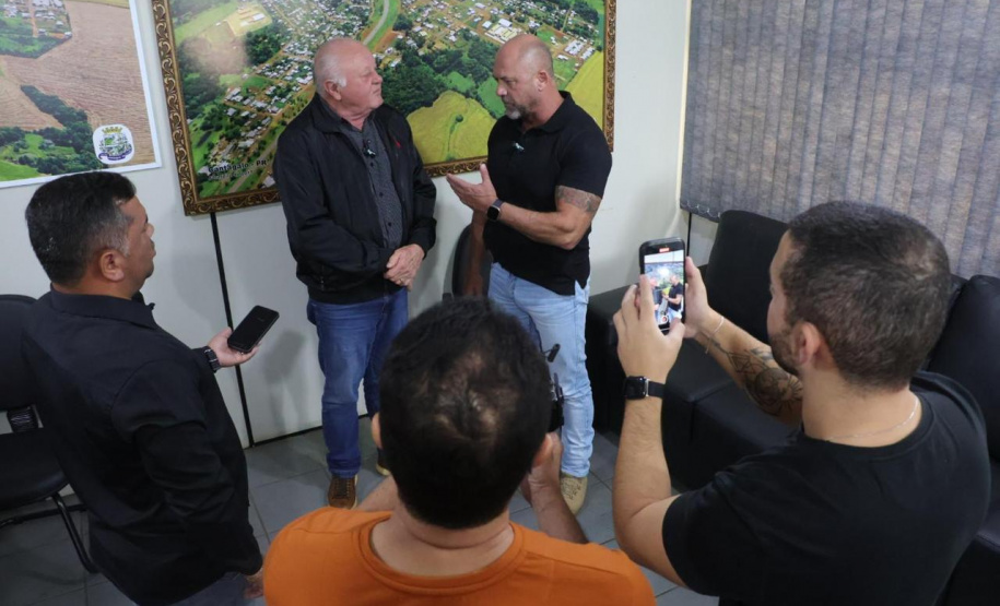 Secretário da Segurança visita Laranjeiras do Sul, Cantagalo e Pinhão