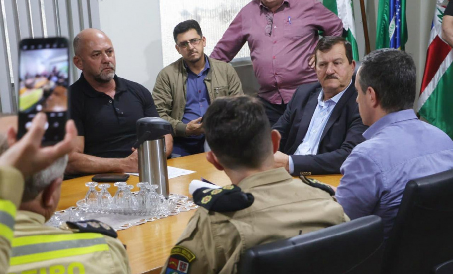 Secretário da Segurança visita Laranjeiras do Sul, Cantagalo e Pinhão