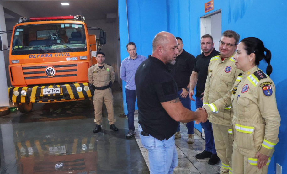 Secretário da Segurança visita Laranjeiras do Sul, Cantagalo e Pinhão