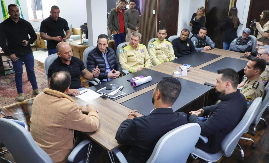 Secretário da Segurança visita Laranjeiras do Sul, Cantagalo e Pinhão