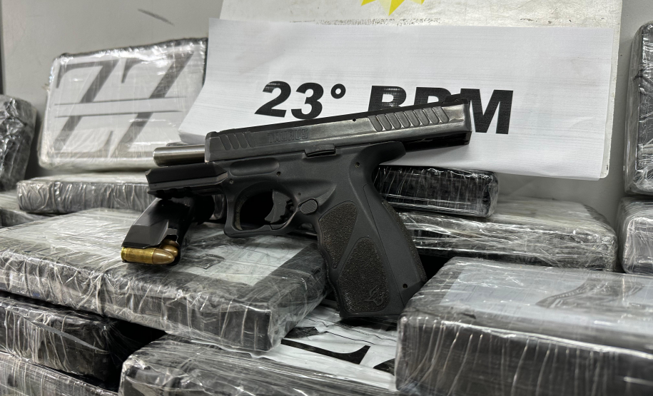 PMPR apreende mais de 800 quilos de cocaína em Curitiba