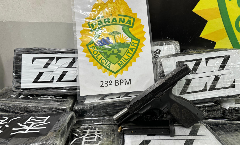 PMPR apreende mais de meia tonelada de cocaína em Curitiba