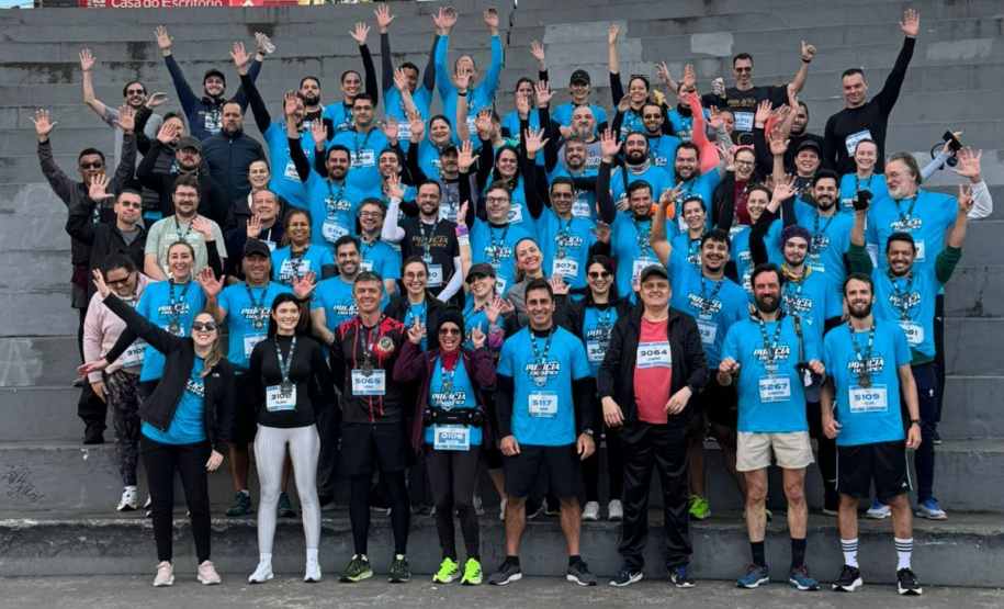 Segunda edição da corrida de rua da Polícia Científica reúne cerca de 1000 pessoas