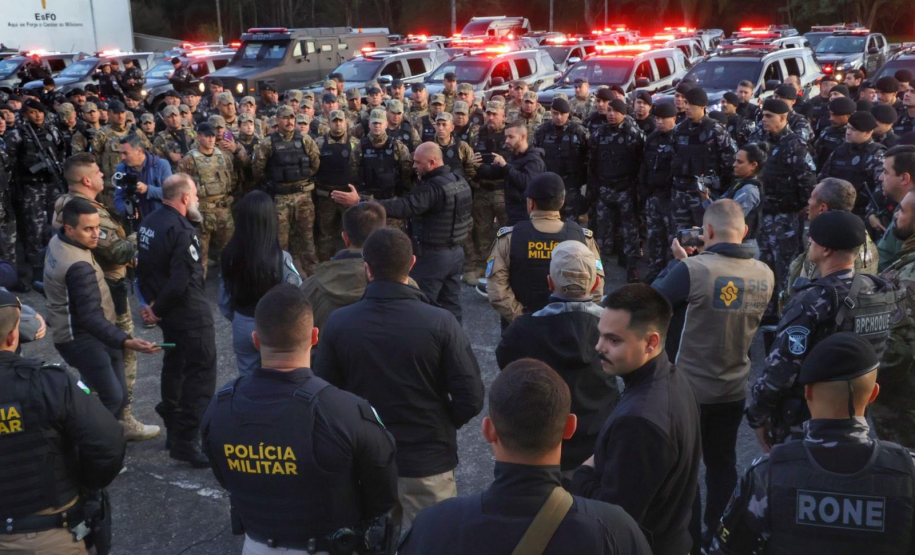 Operação Sinergia: 128 presos, 1,2 tonelada de drogas apreendidas e mais de 18 mil abordagens no Paraná