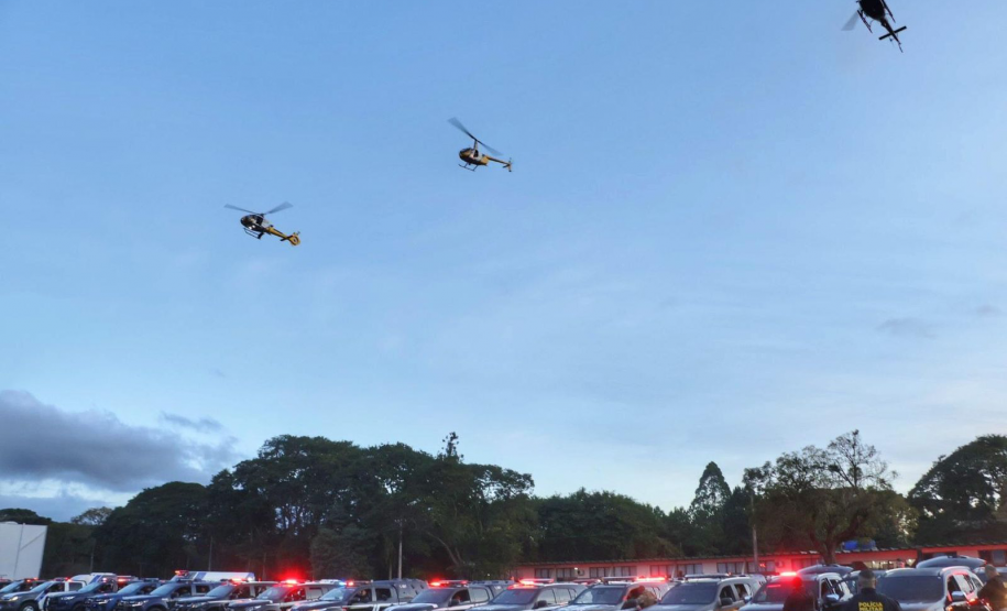 Operação Sinergia: 128 presos, 1,2 tonelada de drogas apreendidas e mais de 18 mil abordagens no Paraná