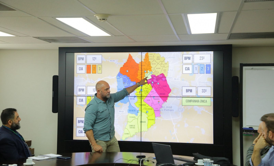 Secretário Hudson recebe deputada estadual Marcia Huçulak e vereador Tico Kuzma