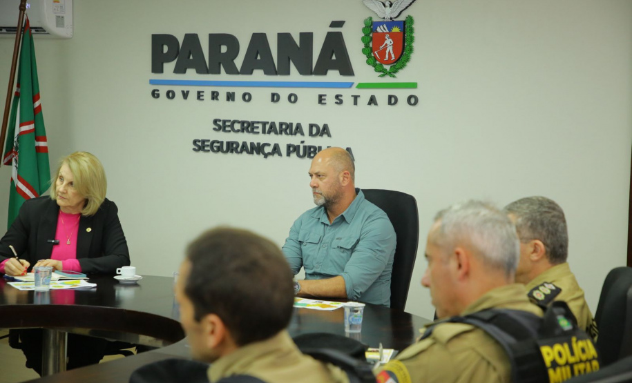 Secretário Hudson recebe deputada estadual Marcia Huçulak e vereador Tico Kuzma