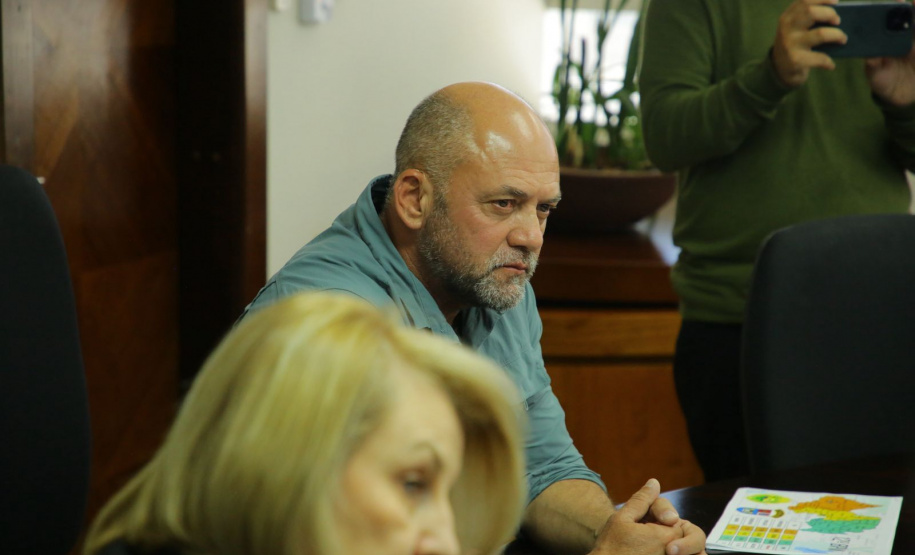 Secretário Hudson recebe deputada estadual Marcia Huçulak e vereador Tico Kuzma