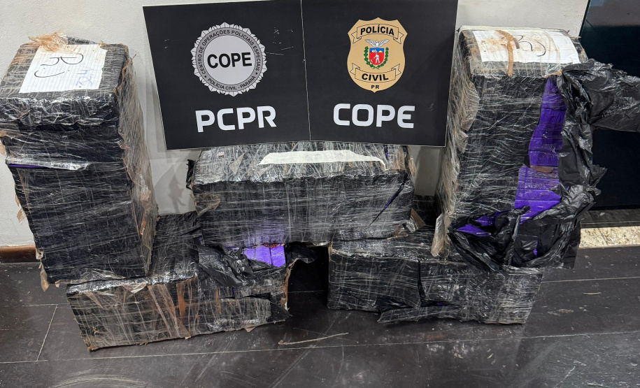 PCPR prende homem com 150 quilos de maconha na BR-277