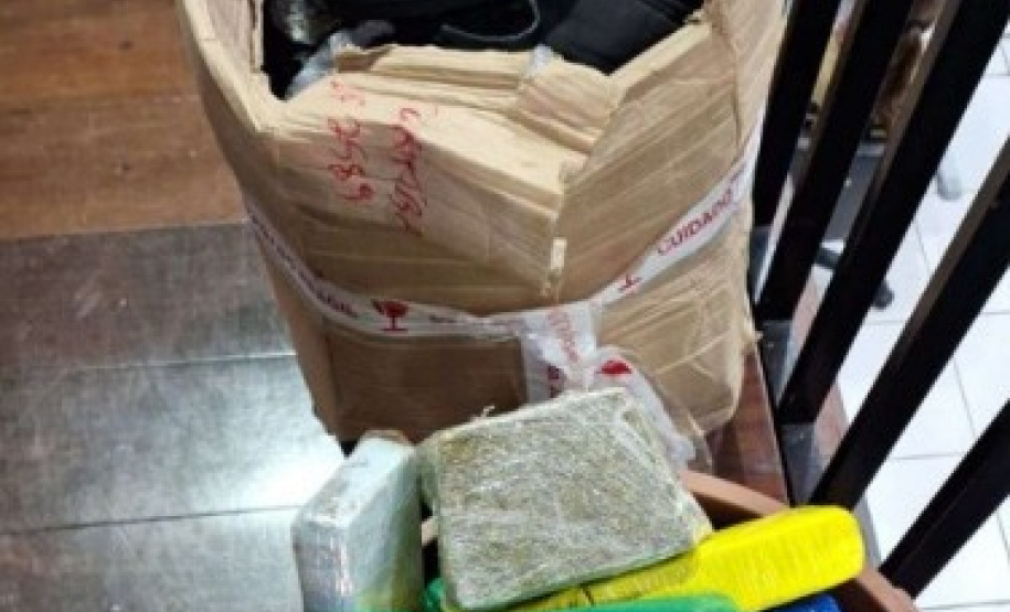 PCPR apreende 327 quilos de maconha gourmet e prende três pessoas por tráfico