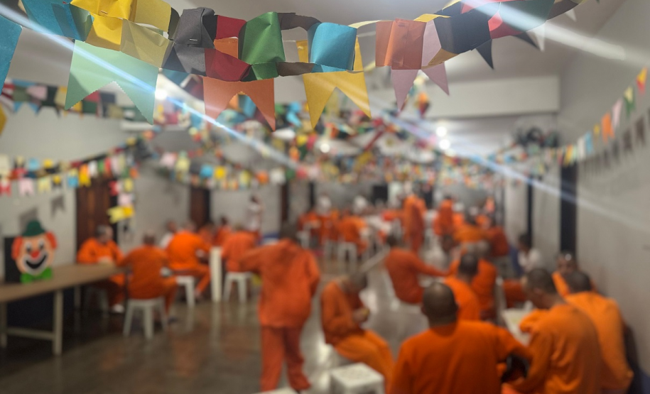 Atividade interdisciplinar para encerramento de semestre mobiliza 600 custodiados nas penitenciárias de Cascavel