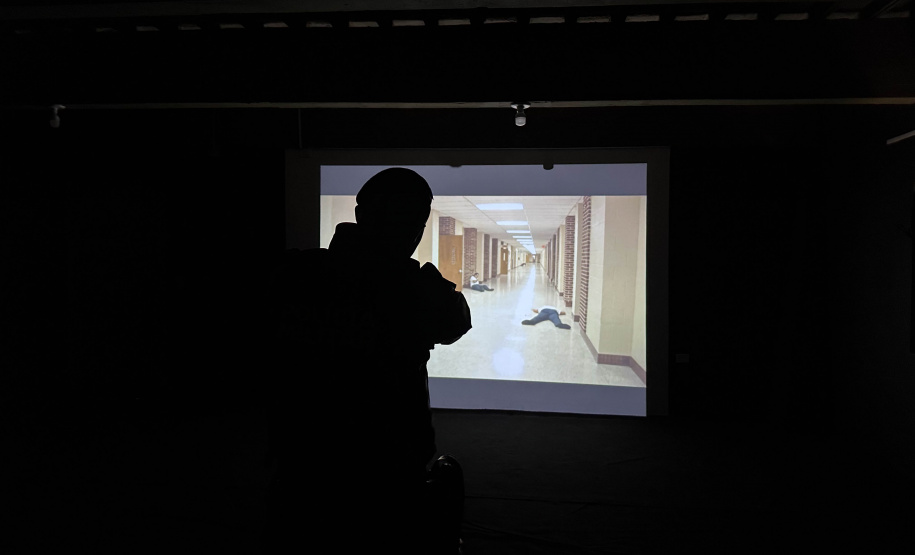 PMPR apresenta novos fuzis e simulador de tiro de alta tecnologia em evento na APMG