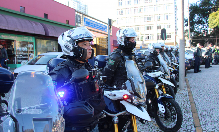 PMPR e Guarda Municipal lançam nova fase da Operação Centro Seguro em Curitiba