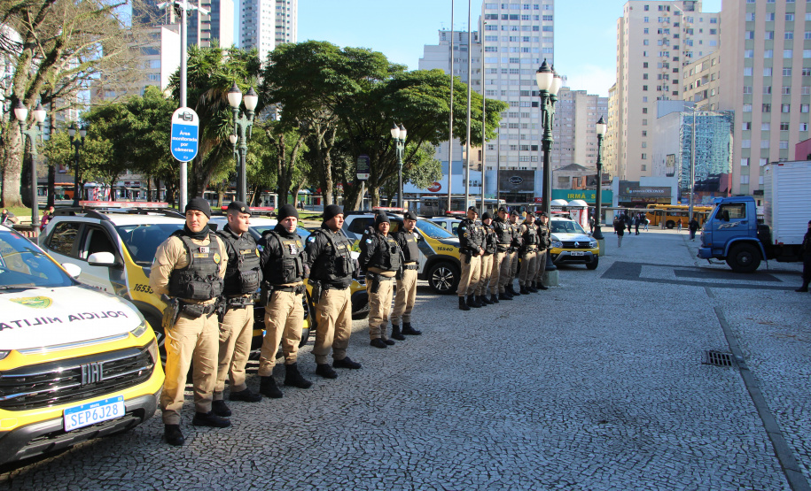 PMPR e Guarda Municipal lançam nova fase da Operação Centro Seguro em Curitiba