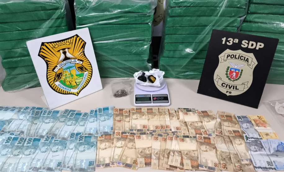 PCPR e GCM prendem 23 pessoas e apreendem mais de 85 quilos de drogas em Ponta Grossa