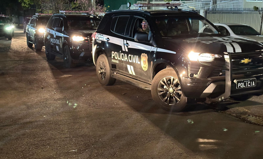 PCPR prende oito em operação contra grupo que movimentou R$ 19 milhões oriundos do tráfico