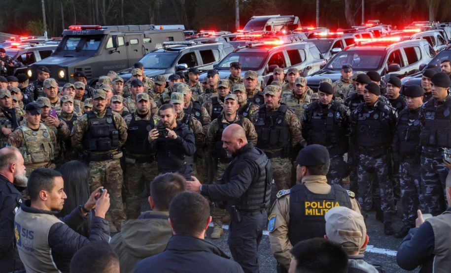 Forças de segurança lançam Operação Sinergia II dentro da Missão Paraná