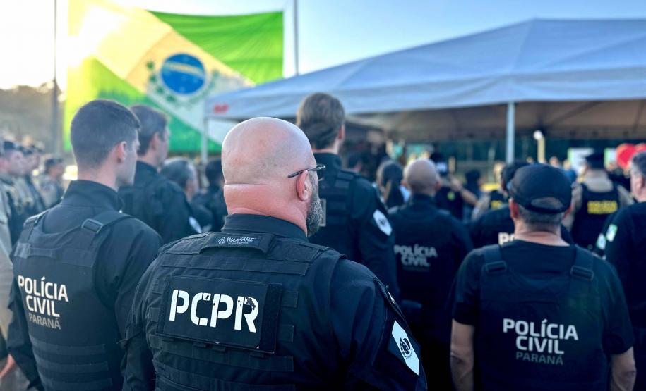 Governador Ratinho Junior nomeia 604 policiais na maior contratação da história da PCPR