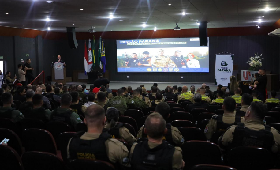 Reunião com autoridades marca abertura da Missão Paraná e reforça integração entre forças de segurança