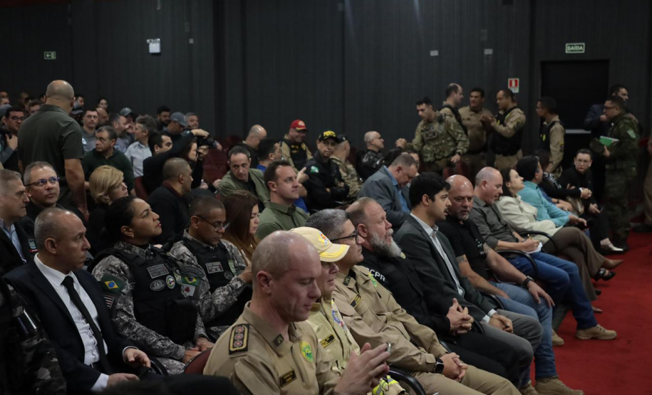 Reunião com autoridades marca abertura da Missão Paraná e reforça integração entre forças de segurança