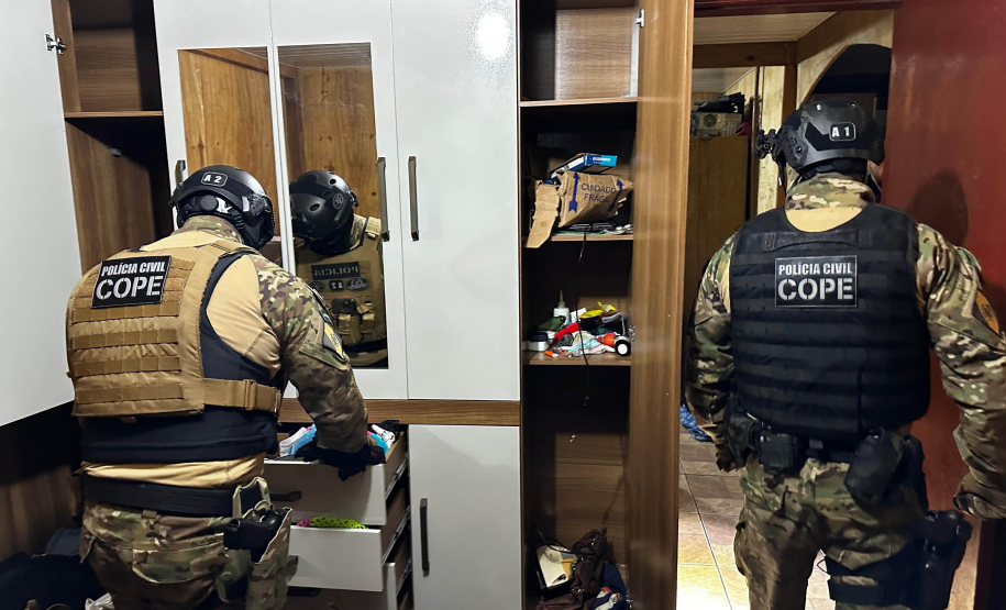 PCPR deflagra operação contra grupo investigado por comércio ilegal de armas no Sudoeste