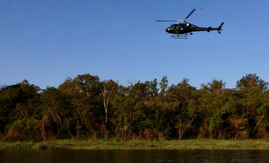 Ação integrada desativa porto clandestino usado para o tráfico na fronteira com o Paraguai