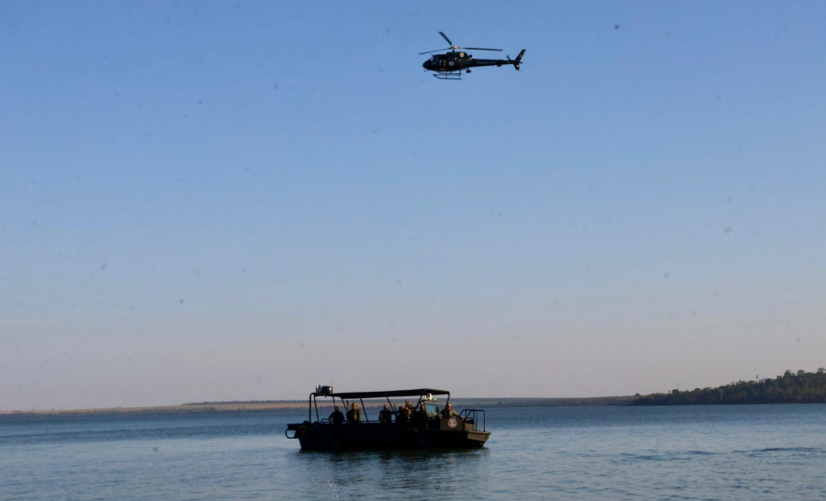 Ação integrada desativa porto clandestino usado para o tráfico na fronteira com o Paraguai