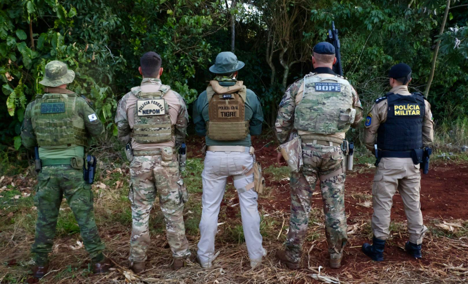 Ação integrada desativa porto clandestino usado para o tráfico na fronteira com o Paraguai