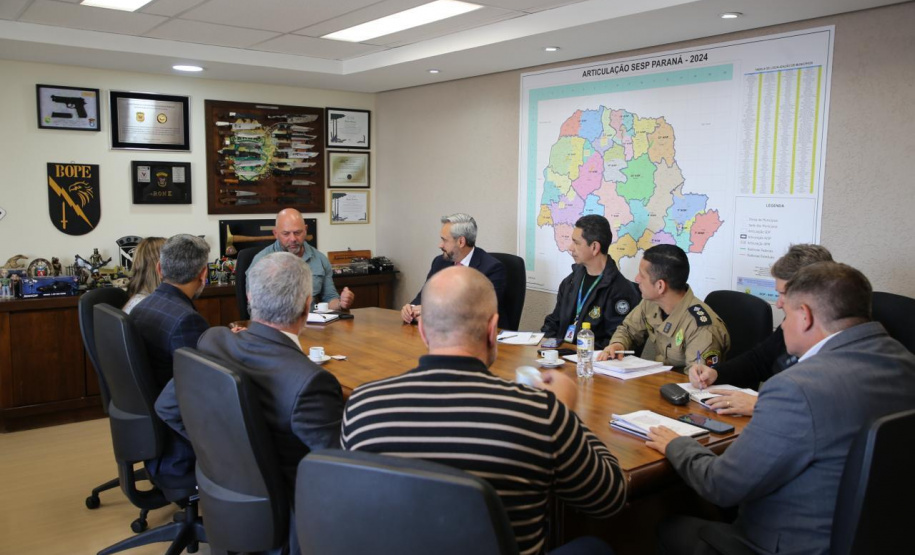 Secretário Hudson recebe deputado estadual Fábio Oliveira