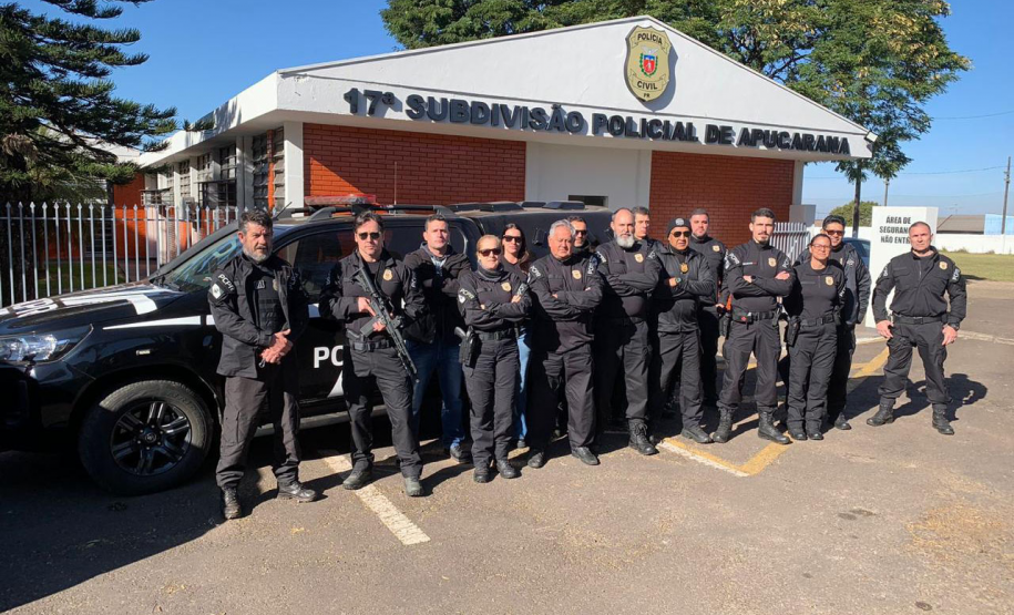 PCPR prende sete pessoas durante ação contra o tráfico de drogas em Apucarana