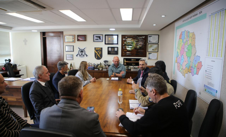 Secretário Hudson recebe deputado estadual Fábio Oliveira