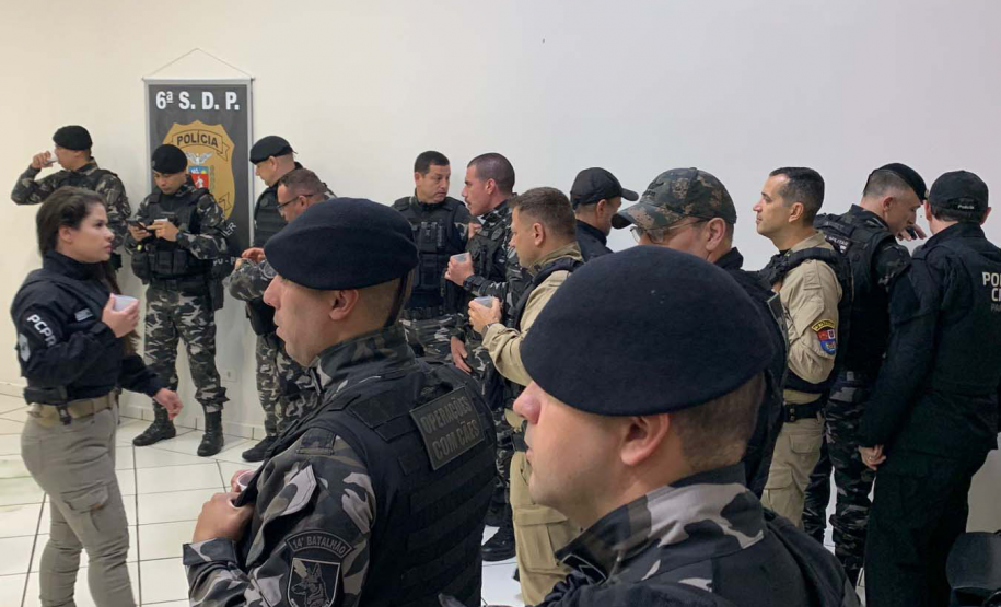 PCPR e PMPR prendem cinco pessoas durante segunda fase de operação em Foz do Iguaçu