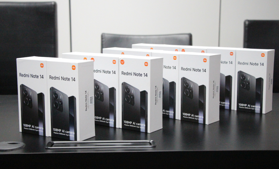 PMPR recebe 1,3 mil celulares apreendidos pelo Gaeco para reforçar o atendimento do 190