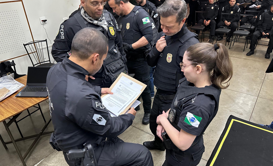 PCPR cumpre 34 mandados contra grupo ligado a fraudes com cartões de crédito em Londrina