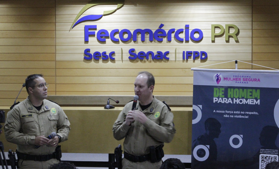 Policiais dialogam com 42 mil homens em ação de combate à violência contra a mulher
