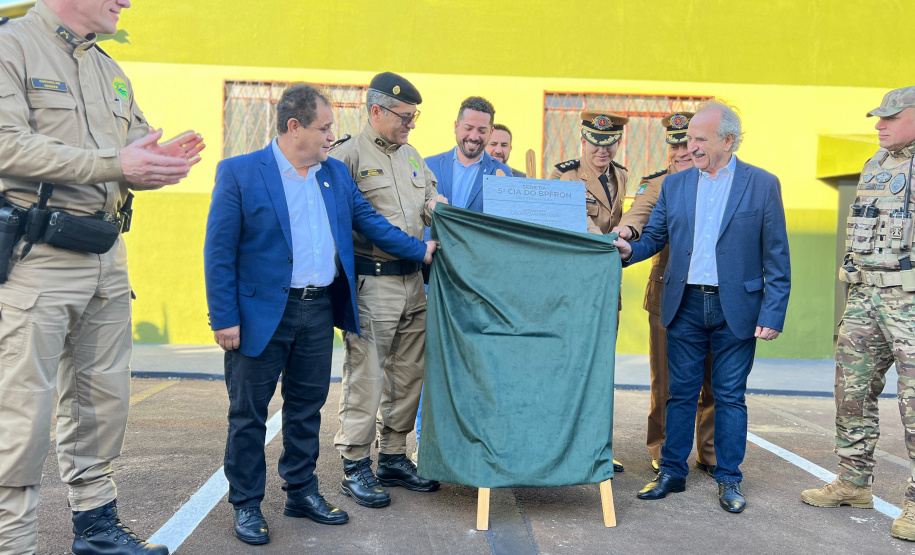 PMPR inaugura base estratégica em Cascavel para intensificar operações na fronteira