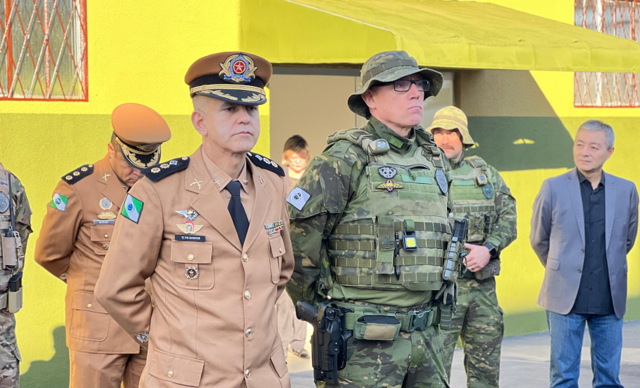 PMPR inaugura base estratégica em Cascavel para intensificar operações na fronteira