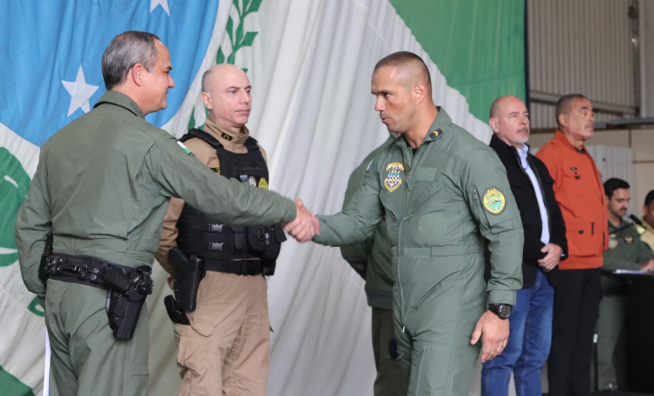 Batalhão de Operações Aéreas da PMPR forma novos operadores aerotáticos