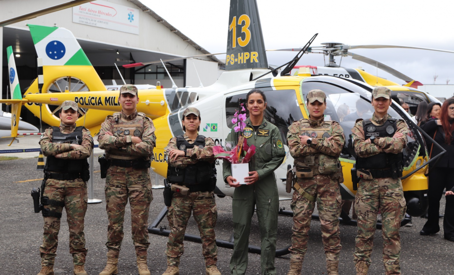 Batalhão de Operações Aéreas da PMPR forma novos operadores aerotáticos