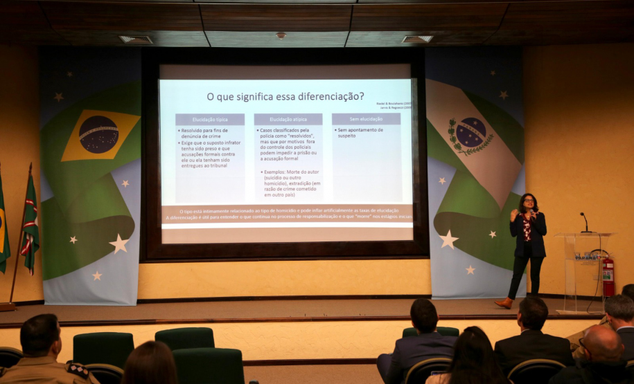Segurança promove curso para integrar análise dos dados da violência no Paraná