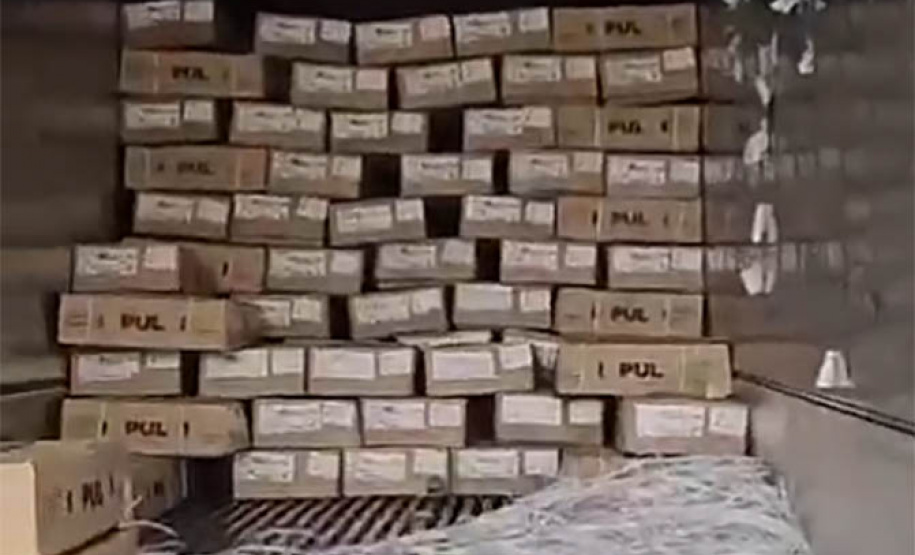 PCPR recupera carga de carne avaliada em R$ 700 mil que seria exportada para Dubai