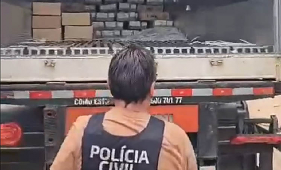 PCPR recupera carga de carne avaliada em R$ 700 mil que seria exportada para Dubai