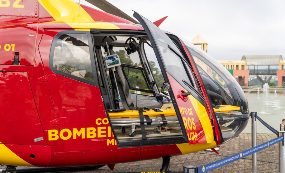 Com cinco novos helicópteros, Paraná tem a maior frota aérea da história da segurança pública