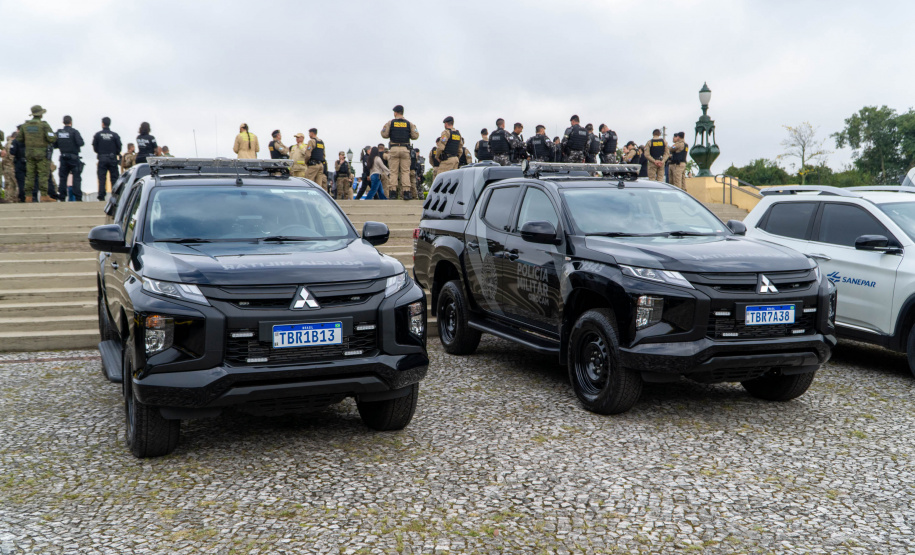 Com primeiras RAMs da história, Paraná reforça frota de viaturas da segurança pública